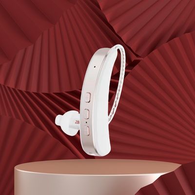 Aides auditives numériques 32 canaux Aides auditives rechargeables Problèmes d'écho 3,7 V