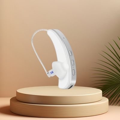 Aide auditive à conduction aérienne sans ordonnance 200Hz Annulation automatique du bruit Amplificateur numérique Bluetooth