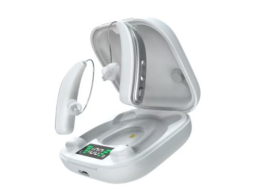 Temps de veille d'une semaine Les aides auditives rechargeables en vente libre avec lampe UV Désinfection ultraviolette