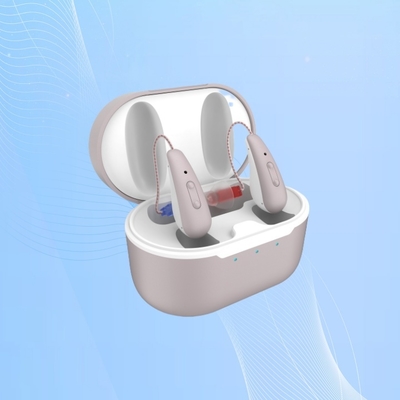 Aide auditive OTC BTE avec puce numérique à 8 canaux pour une perte d'audition sévère