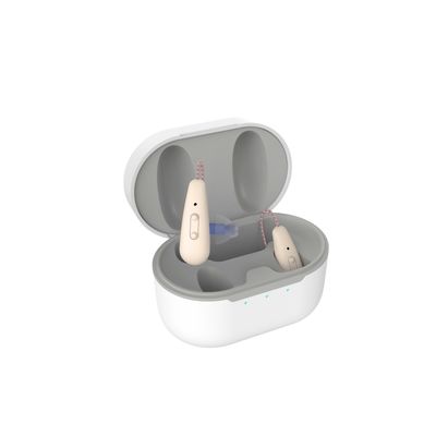 Aides auditives sans fil invisibles avec un gain de crête de 40 dB et 8 canaux