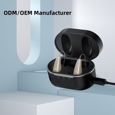 Amplificateur pour malentendants BTE (Behind The Ear) en provenance de Chine, fournisseur OEM/ODM d'aides auditives pour une meilleure capacité auditive