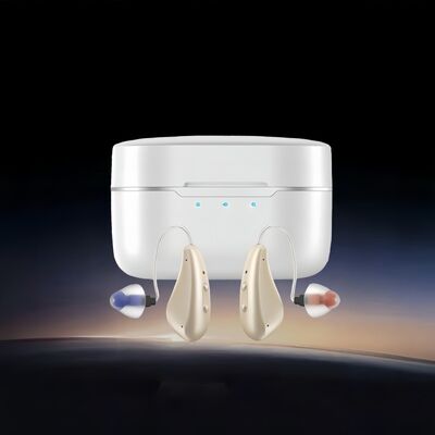 Perte auditive modérée à sévère Les aides auditives en vente libre avec 7 niveaux de volume et de couleurs beige ou personnalisées adaptées à une utilisation à long terme